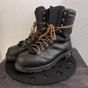 Danner Quarry 8” Leather steel toe work boot 14ee